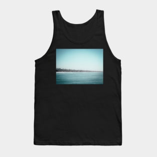 Oceanside California View of City from Pier V3 Tank Top